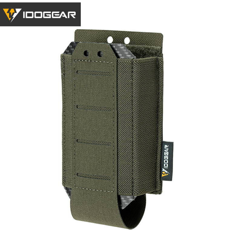 IDOGEAR Tactica 556 Single Mag Pouch Top Stretch Elastic Quick Draw Op