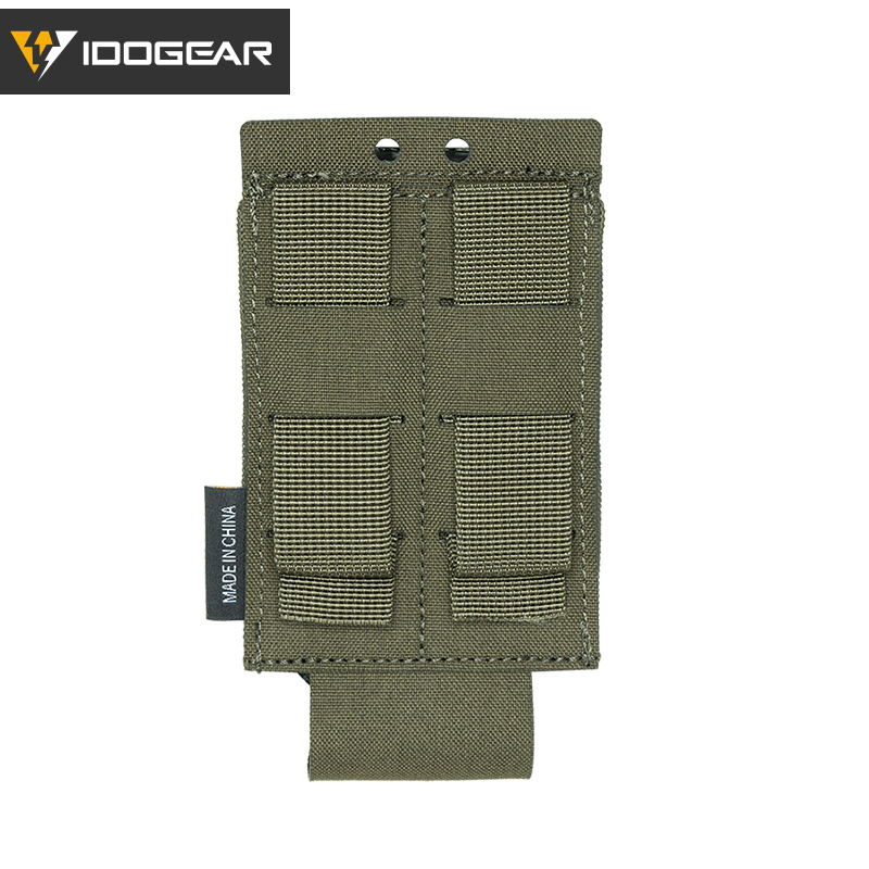 IDOGEAR Tactica 556 Single Mag Pouch Top Stretch Elastic Quick Draw Open 35135