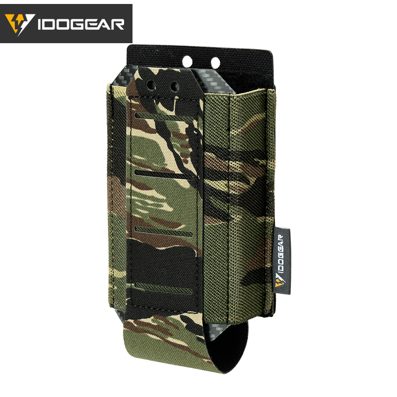 IDOGEAR Tactica 556 Single Mag Pouch Top Stretch Elastic Quick Draw Open 35135