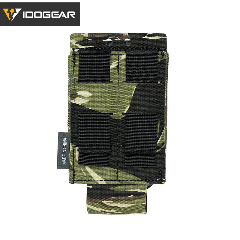 IDOGEAR Tactica 556 Single Mag Pouch Top Stretch Elastic Quick Draw Open 35135