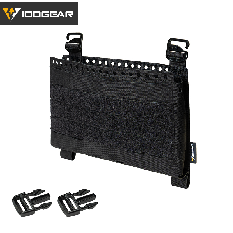 IDOGEAR Tactical Front Panel SS Style Laser Cut with G-Buckle 35137
