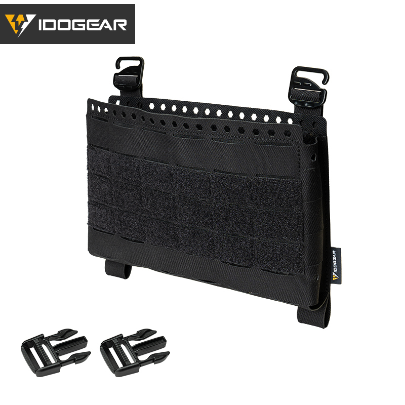 IDOGEAR Tactical Front Panel SS Style Laser Cut with G-Buckle 35137