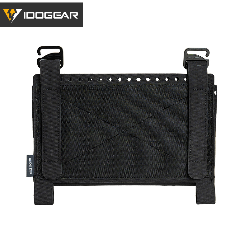 IDOGEAR Tactical Front Panel SS Style Laser Cut with G-Buckle 35137
