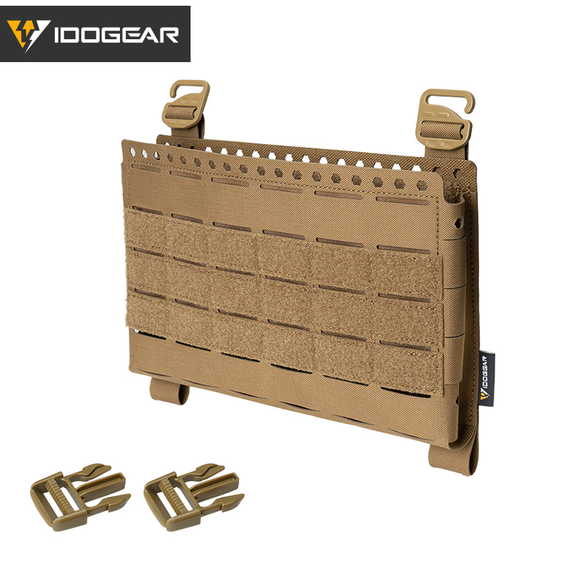 IDOGEAR Tactical Front Panel SS Style Laser Cut with G-Buckle 35137