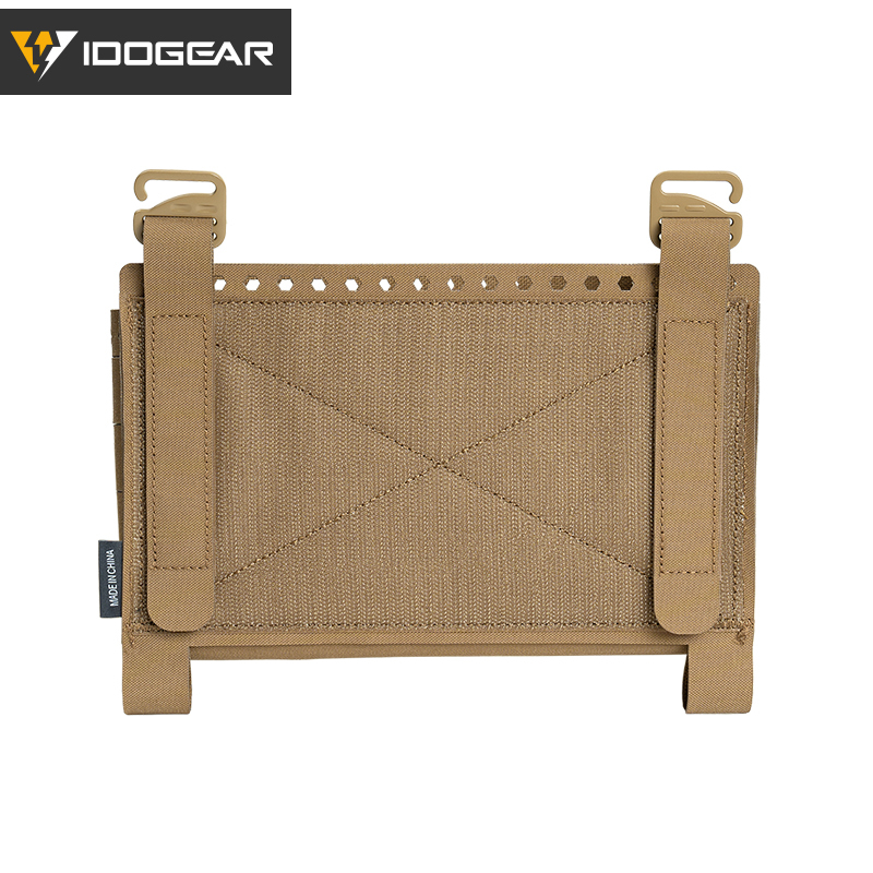 IDOGEAR Tactical Front Panel SS Style Laser Cut with G-Buckle 35137