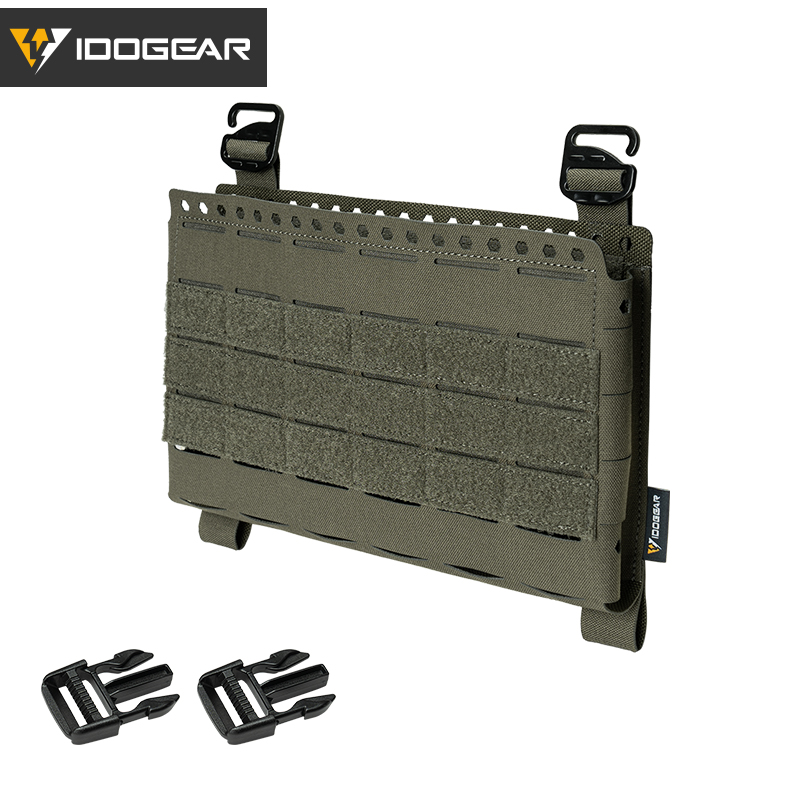 IDOGEAR Tactical Front Panel SS Style Laser Cut with G-Buckle 35137