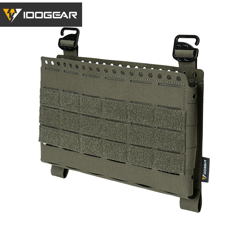 IDOGEAR Tactical Front Panel SS Style Laser Cut with G-Buckle 35137