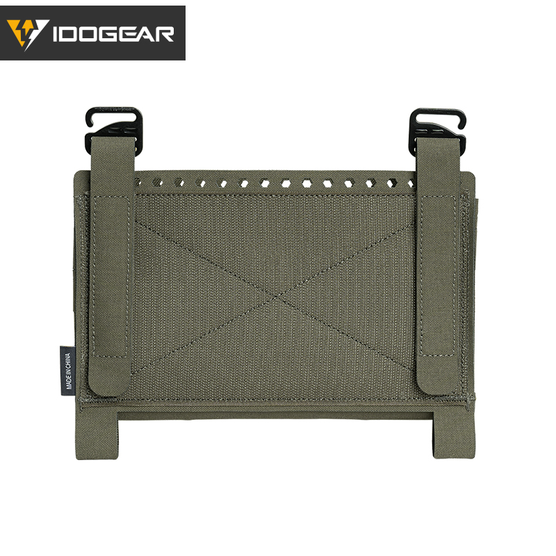 IDOGEAR Tactical Front Panel SS Style Laser Cut with G-Buckle 35137