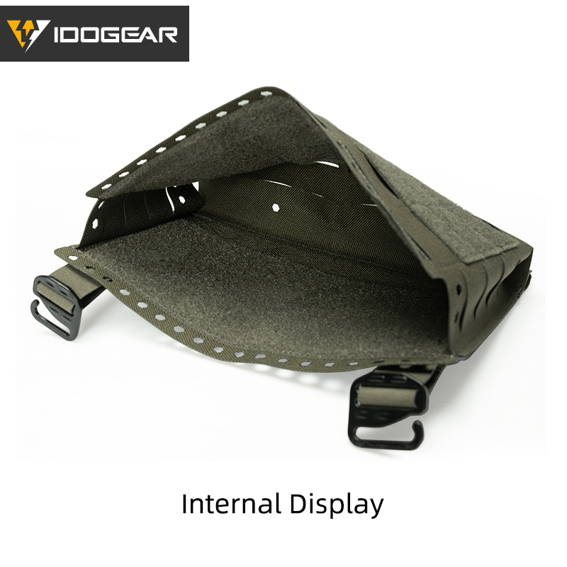 IDOGEAR Tactical Front Panel SS Style Laser Cut with G-Buckle 35137