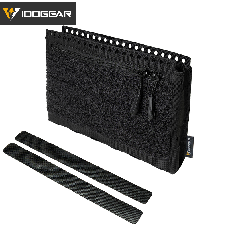 IDOGEAR Tactical Front Panel Hook&loop MOLLE for Tactical Vest Front Pouch 35138