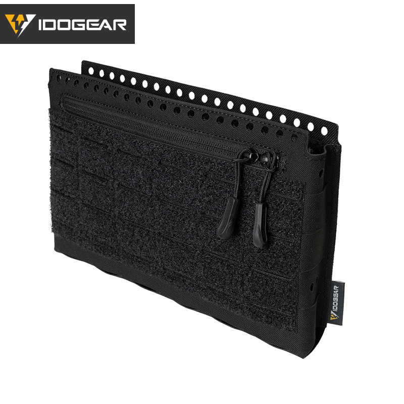 IDOGEAR Tactical Front Panel Hook&loop MOLLE for Tactical Vest Front Pouch 35138