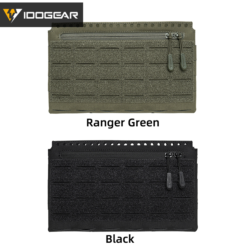 IDOGEAR Tactical Front Panel Hook&loop MOLLE for Tactical Vest Front Pouch 35138