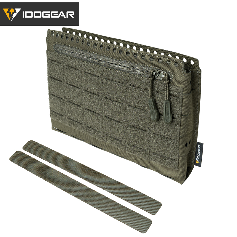 IDOGEAR Tactical Front Panel Hook&loop MOLLE for Tactical Vest Front Pouch 35138