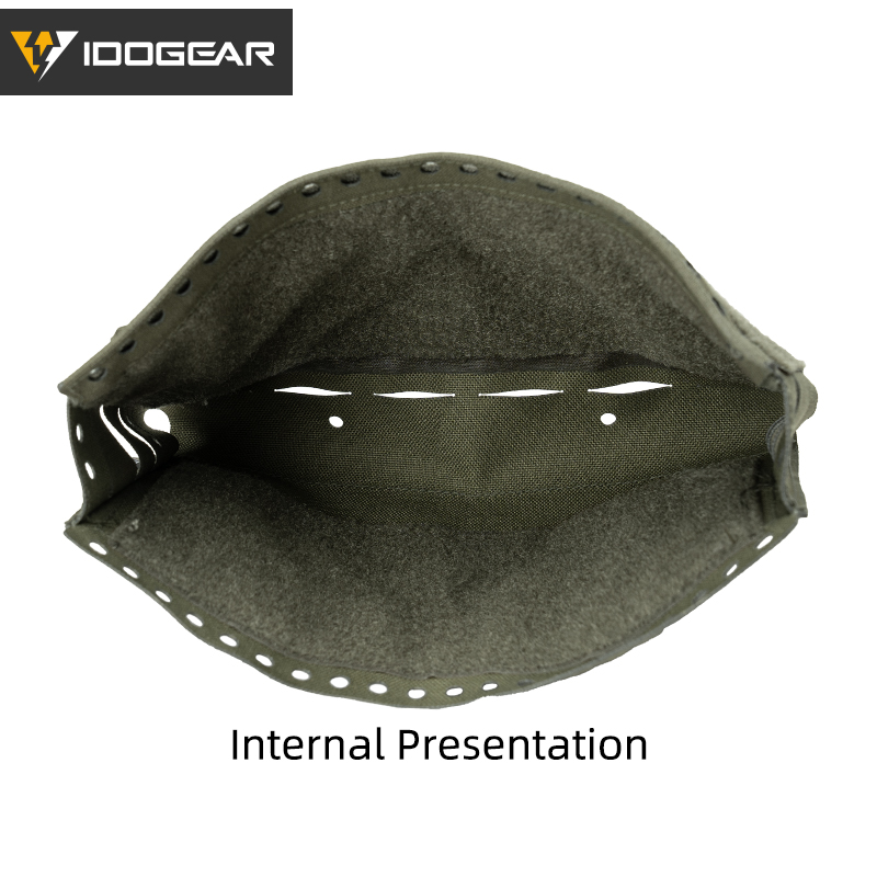 IDOGEAR Tactical Front Panel Hook&loop MOLLE for Tactical Vest Front Pouch 35138