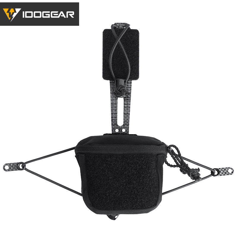 IDOGEAR Tactical NVG Battery Retention Pouch Tegris Hook&loop PVS31 Battery c