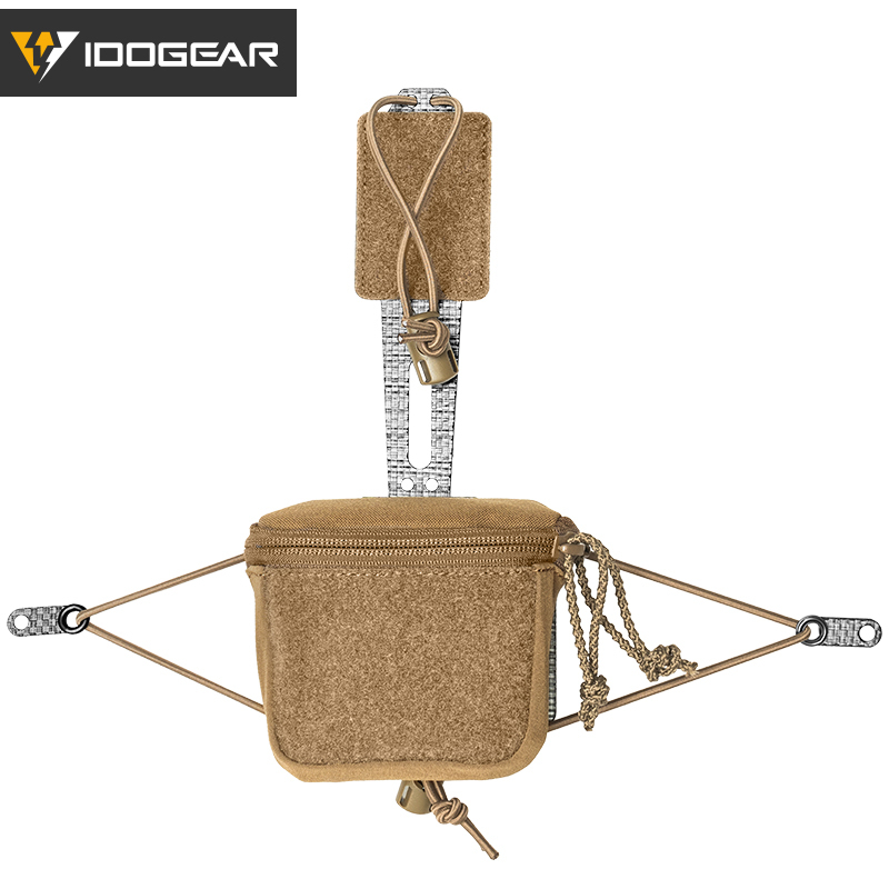 IDOGEAR Tactical NVG Battery Retention Pouch Tegris Hook&loop PVS31 Battery c