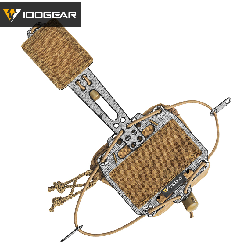 IDOGEAR Tactical NVG Battery Retention Pouch Tegris Hook&loop PVS31 Battery c