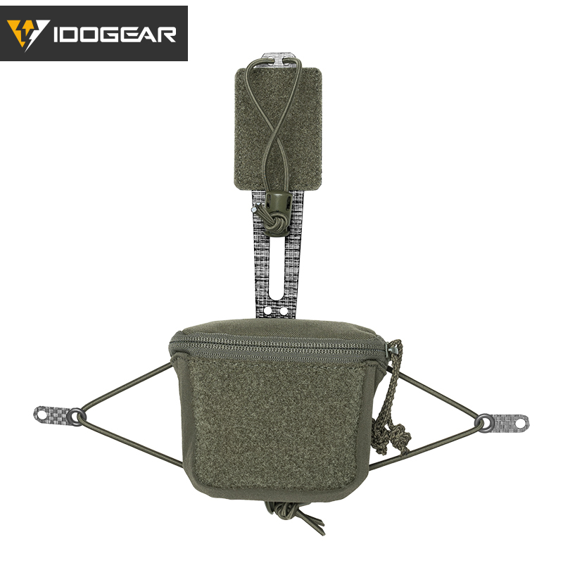 IDOGEAR Tactical NVG Battery Retention Pouch Tegris Hook&loop PVS31 Battery c