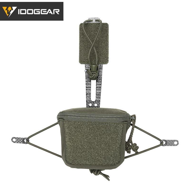 IDOGEAR Tactical NVG Battery Retention Pouch Tegris Hook&loop PVS31 Battery c