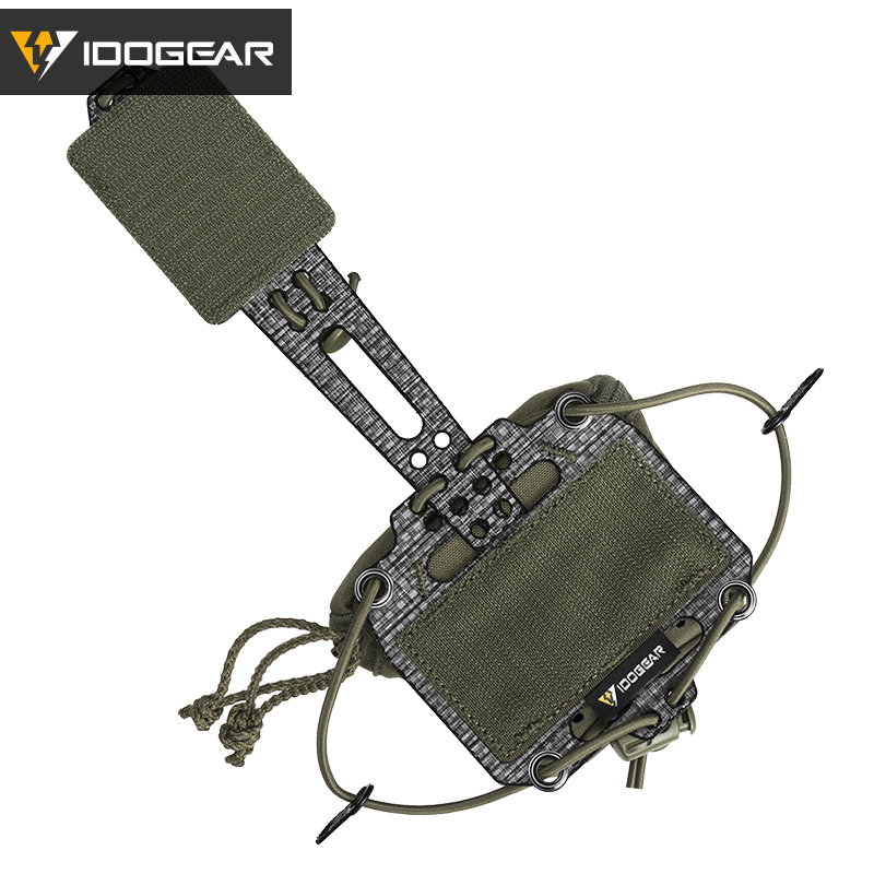 IDOGEAR Tactical NVG Battery Retention Pouch Tegris Hook&loop PVS31 Battery c