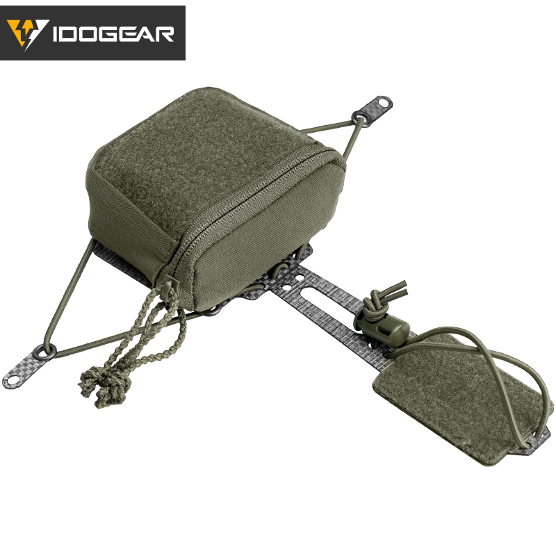 IDOGEAR Tactical NVG Battery Retention Pouch Tegris Hook&loop PVS31 Battery c
