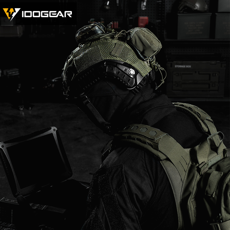 IDOGEAR Tactical NVG Battery Retention Pouch Tegris Hook&loop PVS31 Battery c