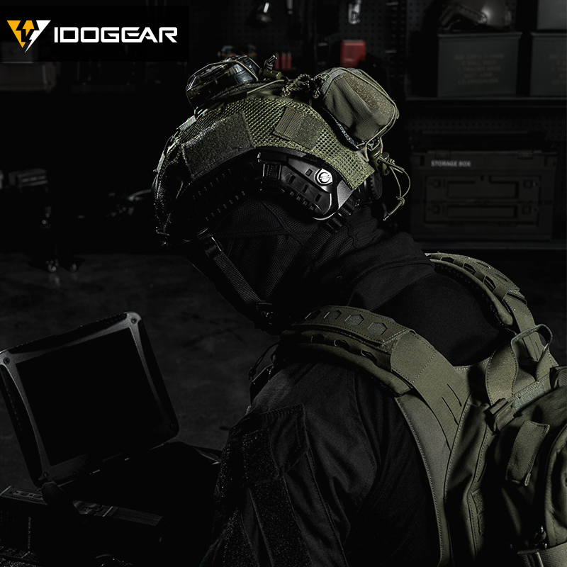 IDOGEAR Tactical NVG Battery Retention Pouch Tegris Hook&loop PVS31 Battery c