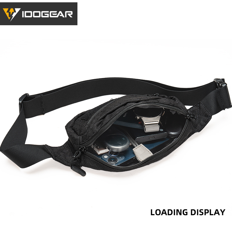 IDOGEAR Tactical Crossbody Bag Chest Bag Lightweight Outdoor 35143