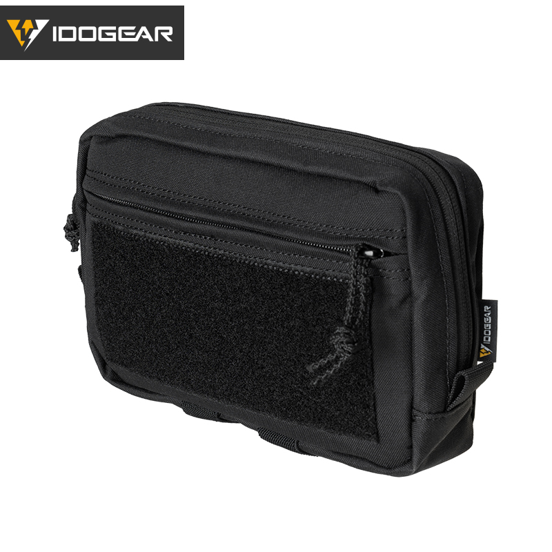 IDOGEAR Tactical Belt Bag Multi-functional Pouch for Vest Hook&loop Lightweight 35144
