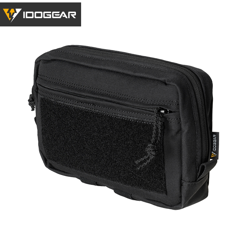 IDOGEAR Tactical Belt Bag Multi-functional Pouch for Vest Hook&loop Lightweight 35144