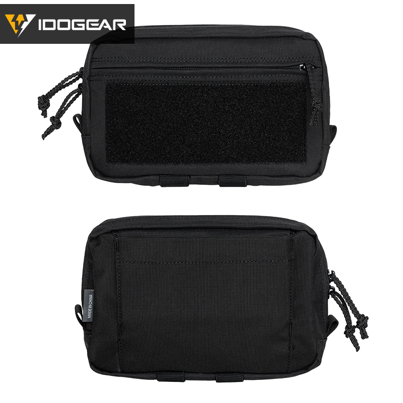 IDOGEAR Tactical Belt Bag Multi-functional Pouch for Vest Hook&loop Lightweight 35144