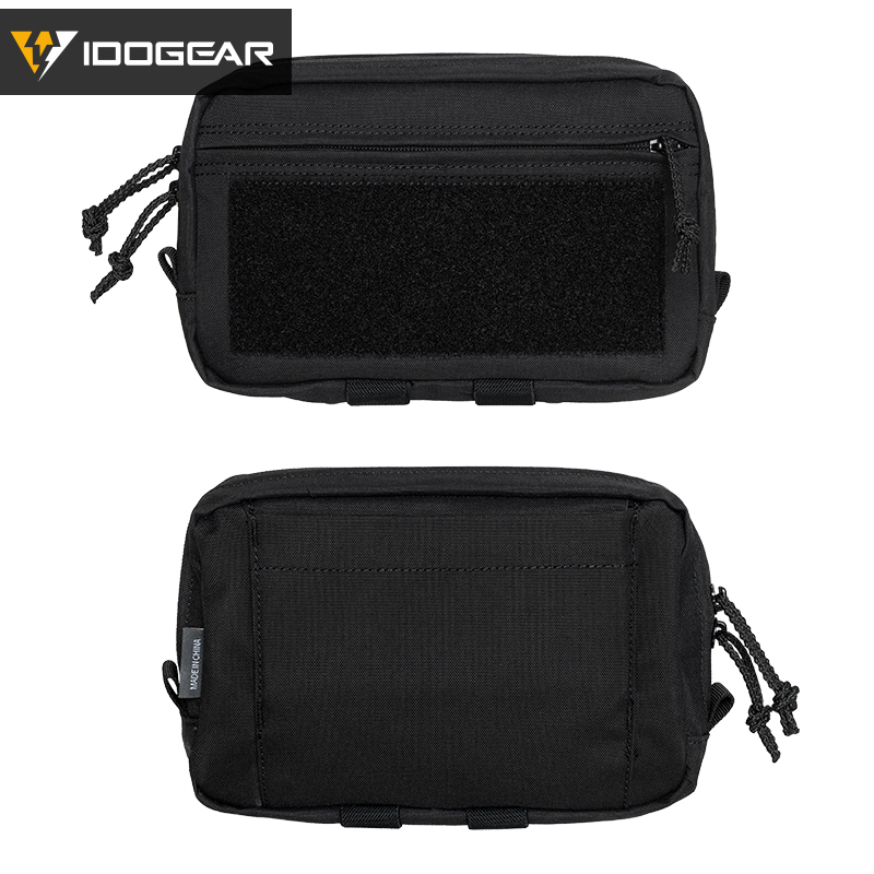 IDOGEAR Tactical Belt Bag Multi-functional Pouch for Vest Hook&loop Lightweight 35144