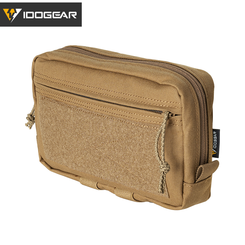 IDOGEAR Tactical Belt Bag Multi-functional Pouch for Vest Hook&loop Lightweight 35144