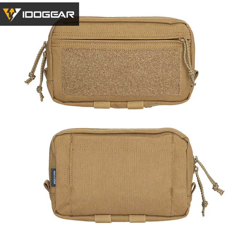 IDOGEAR Tactical Belt Bag Multi-functional Pouch for Vest Hook&loop Lightweight 35144