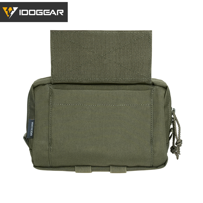 IDOGEAR Tactical Belt Bag Multi-functional Pouch for Vest Hook&loop Lightweight 35144