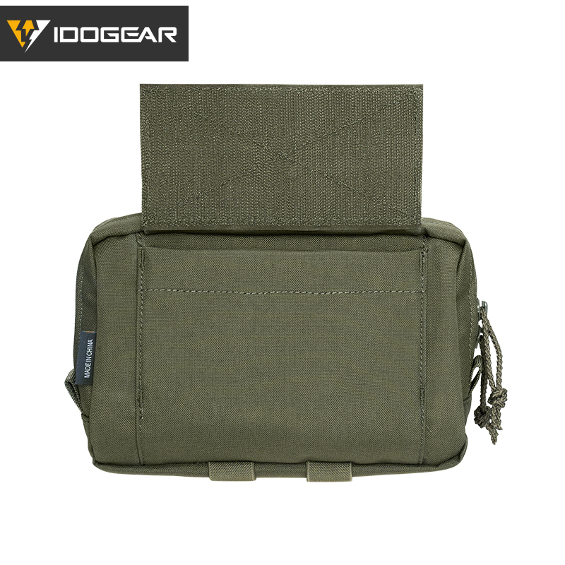 IDOGEAR Tactical Belt Bag Multi-functional Pouch for Vest Hook&loop Lightweight 35144