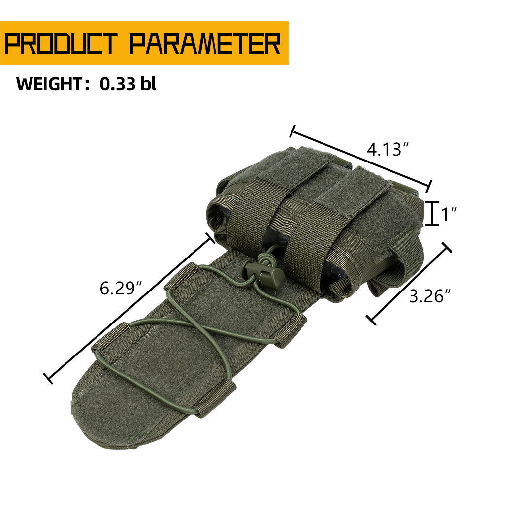 IDOGEAR Helmet Battery Pouch MK2 Counterweight Pouch for Helmet 3525