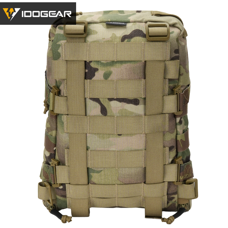 IDOGEAR Hydration Backpack with Hidden Water Outlet MOLLE Compatible Bag 3530
