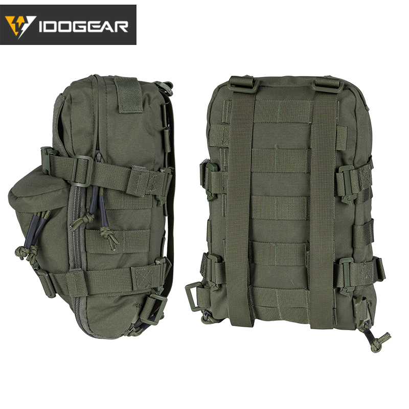 IDOGEAR Hydration Backpack Molle Pouch Mini Tactical Hydration pouch 3530