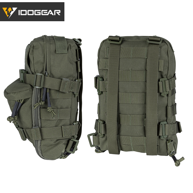 IDOGEAR Hydration Backpack Molle Pouch Mini Tactical Hydration pouch 3530