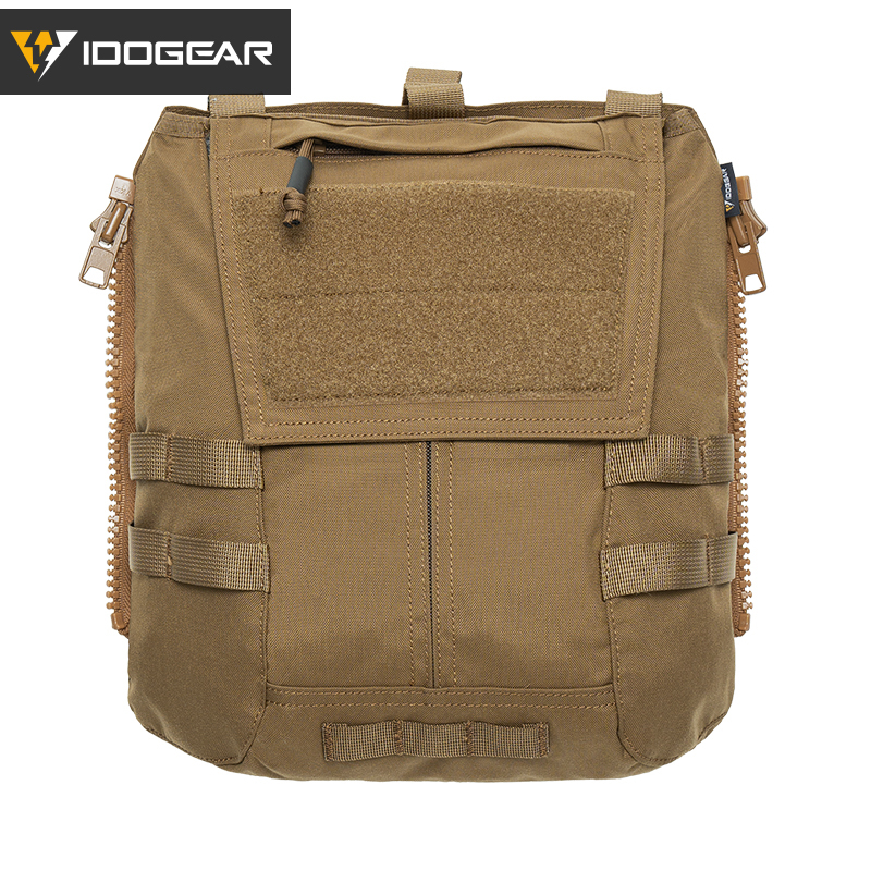 IDOGEAR Tactical Zip-on Panel Pouch Backpack Vest Accessory Bag for CPC AVS JPC2.0 3531
