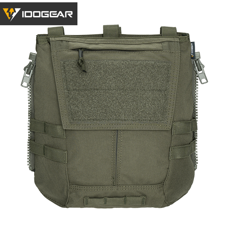 IDOGEAR Tactical Zip-on Panel Pouch Backpack Vest Accessory Bag for CPC AVS JPC2.0 3531