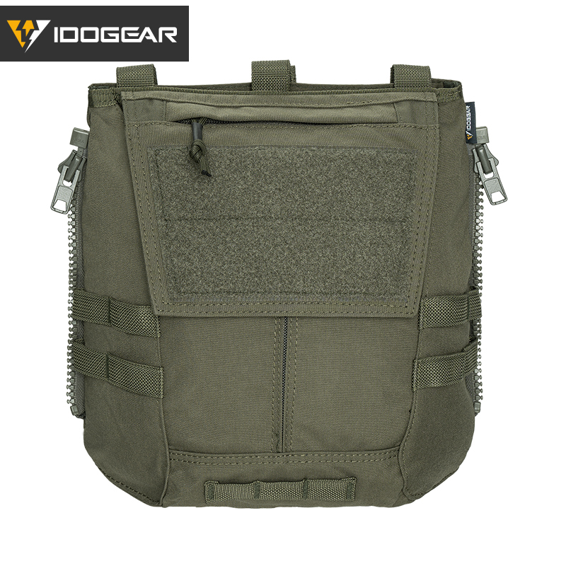 IDOGEAR Tactical Zip-on Panel Pouch Backpack Vest Accessory Bag for CPC AVS JPC2.0 3531