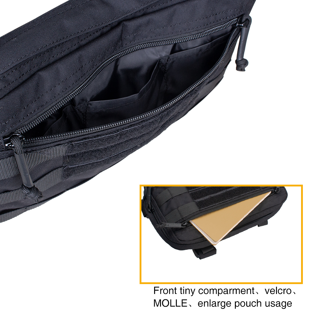 IDOGEAR Tactical Recon Kit Bag Chest Bag Molle Combat Pouch 500D Nylon 3537