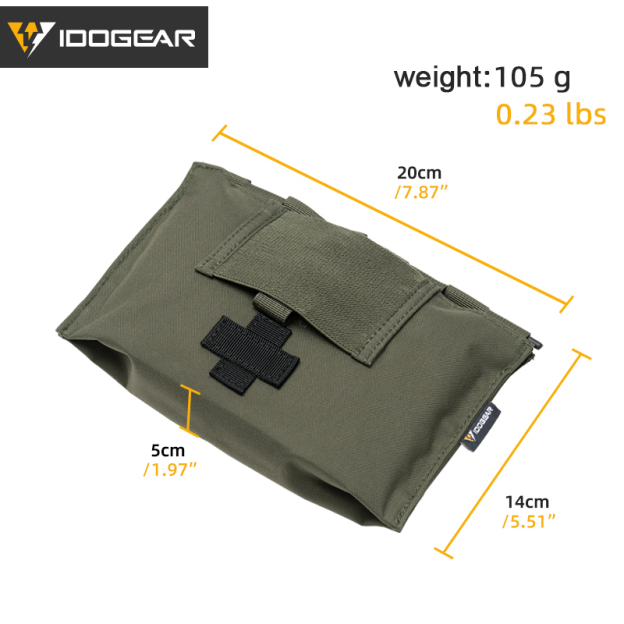 IDOGEAR Blow-Out Medical Pouch Seal First Aid Pouch 3548
