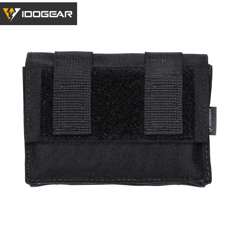 IDOGEAR Tactical FAST Helmet Utility Pouch Removable Rear Pouch NVG Counterweight Battery Pouch 3549