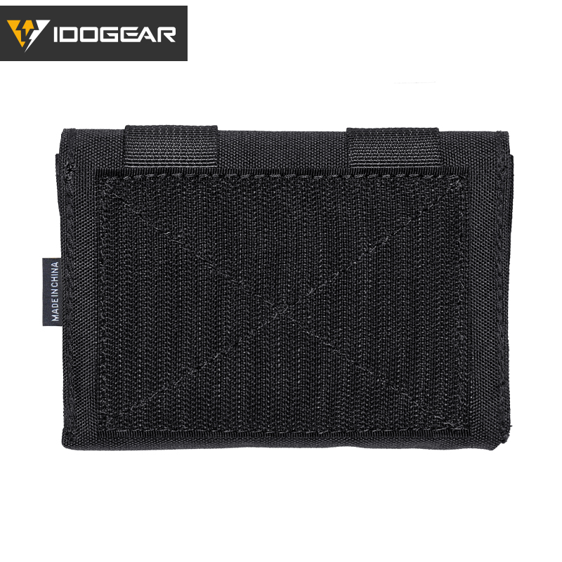 IDOGEAR Tactical FAST Helmet Utility Pouch Removable Rear Pouch NVG Counterweight Battery Pouch 3549