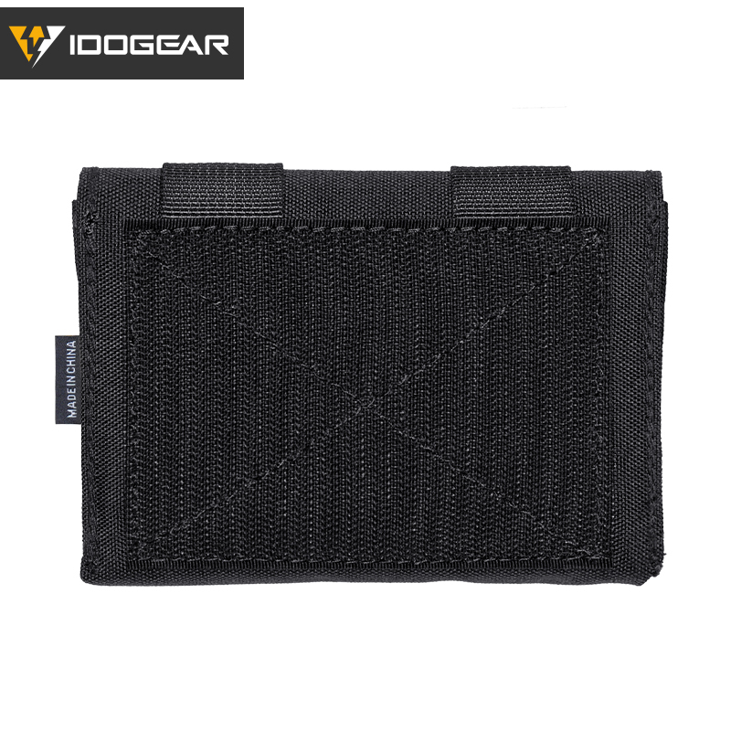 IDOGEAR Tactical FAST Helmet Utility Pouch Removable Rear Pouch NVG Counterweight Battery Pouch 3549