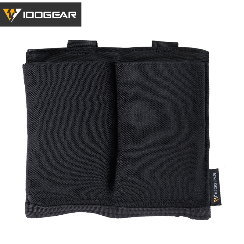IDOGEAR Elastic Mag Pouch Double MOLLE Magazine Pouch for M4 5.56mm Magazines 3554-IDOGEAR INDUSTRIAL