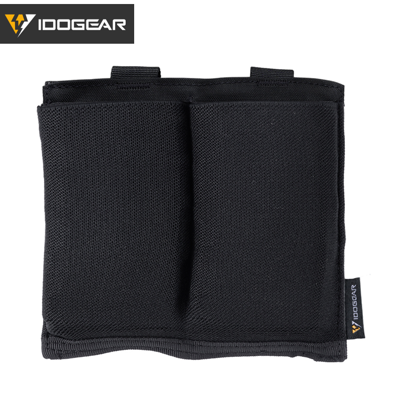 IDOGEAR Elastic Mag Pouch Double MOLLE Magazine Pouch for M4 5.56mm Magazines 3554-IDOGEAR INDUSTRIAL